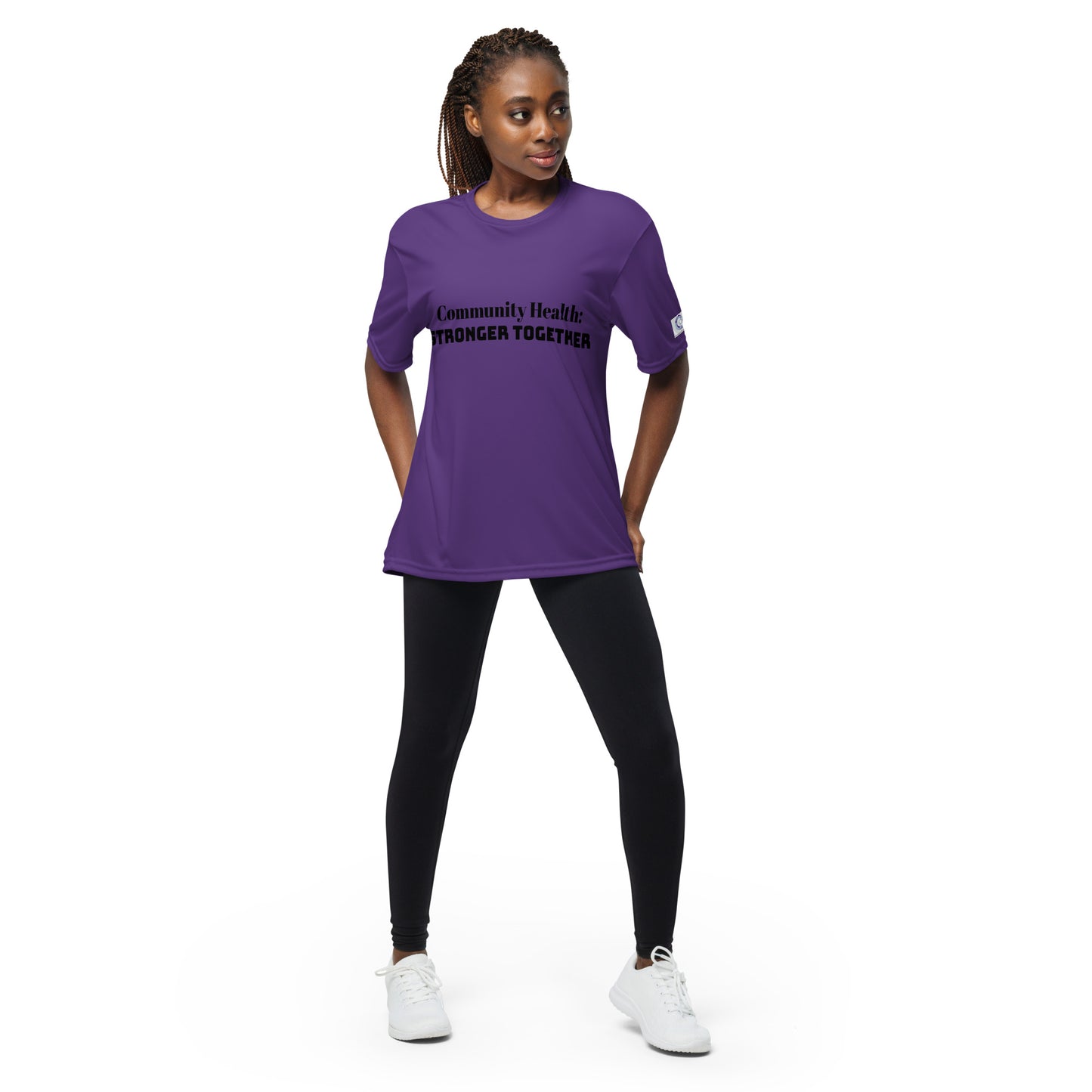 Unisex performance crew neck t-shirt