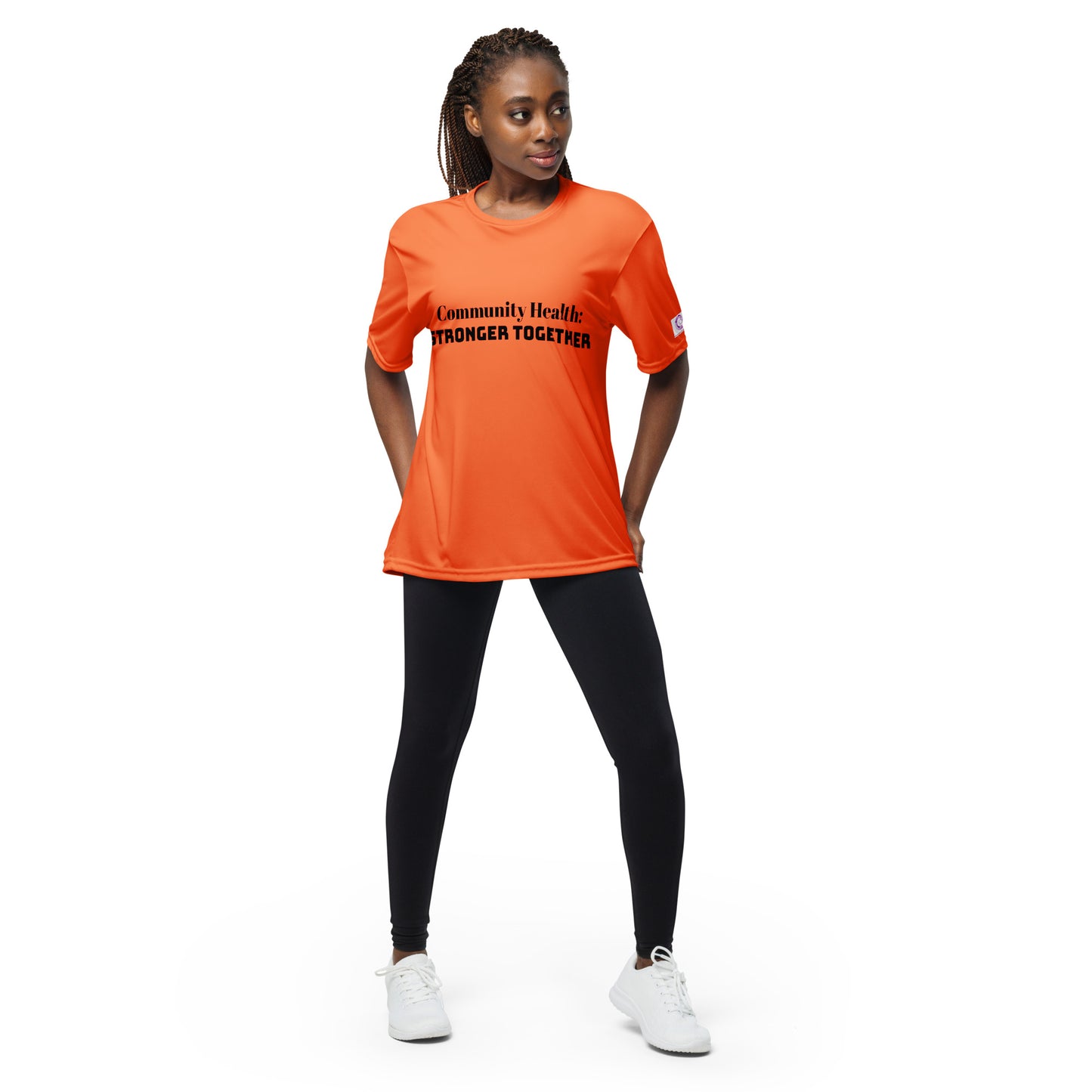 Unisex performance crew neck t-shirt